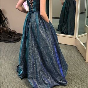 Never worn size 4 dress. Clarisse brand.